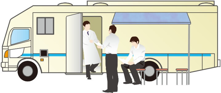 巡回健診バス